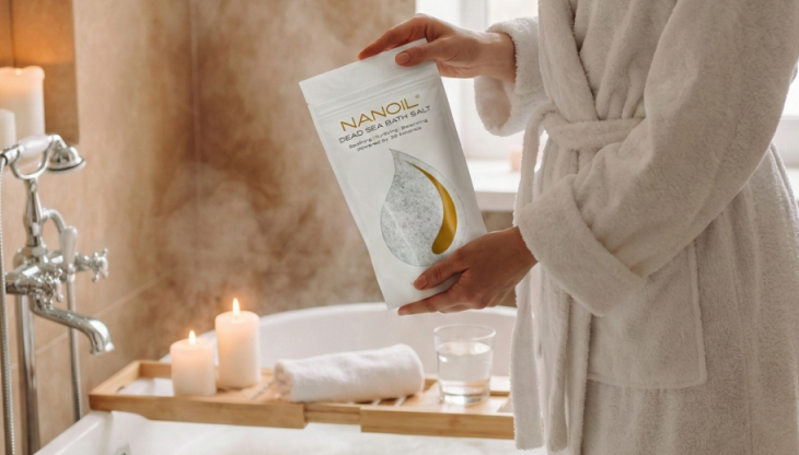 nanoil voetenbad dode zeezout